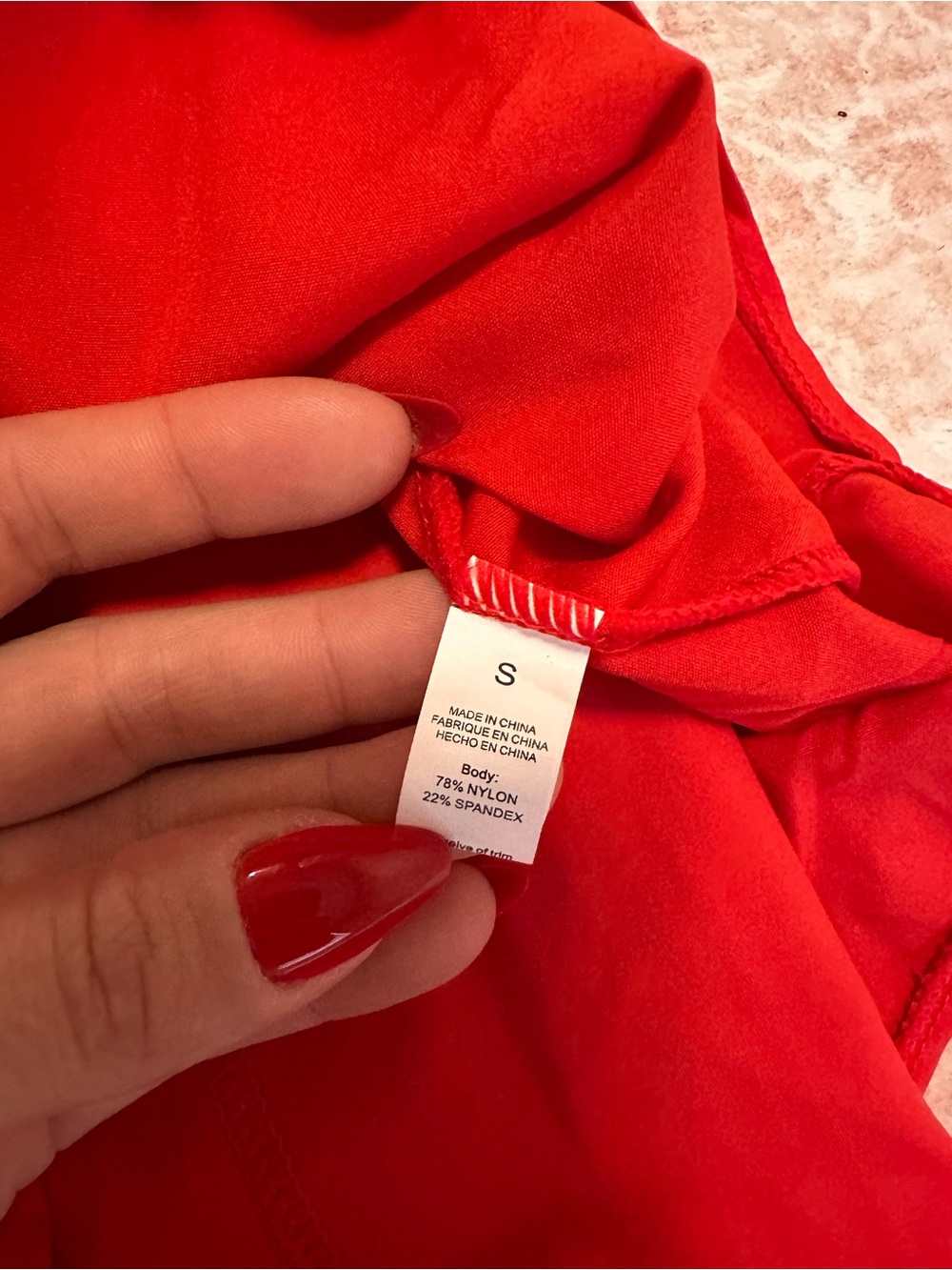 NWT ❤️ Active Red Romper One Piece Jumpsuit - Picture 9 of 14